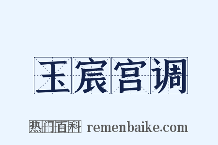 玉宸宫调是什么意思的图片